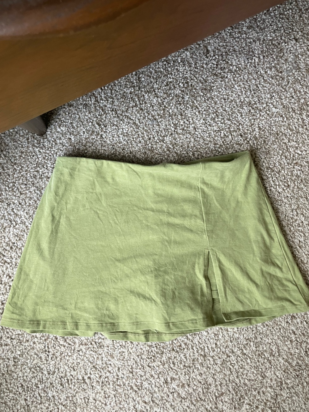 Nordstrom BP green mini skort